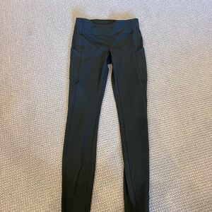lululemon athletica Army Green Leggings